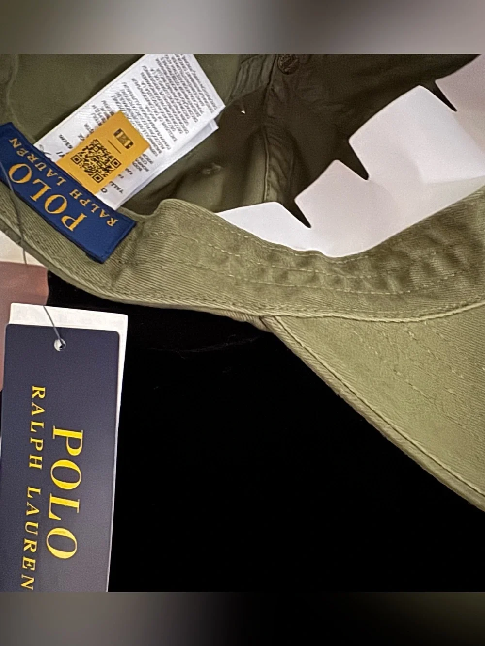 Polo ralph Lauren The Iconic Cotton Chino Ball Cap COLOR Canopy Olive